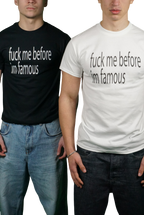 FUCK ME BEFORE IM FAMOUS